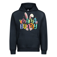 Navy mama bunny Urban Hoodie - MaliasSmallBusiness