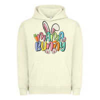 Pigment Pistachio mama bunny Urban Hoodie - MaliasSmallBusiness
