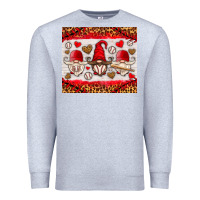 Heather Grey baseball gnome Premium Sweatshirt - HRA Design Shop