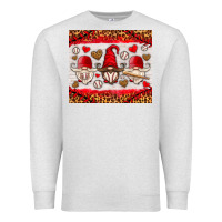 Oatmeal Heather baseball gnome Premium Sweatshirt - HRA Design Shop