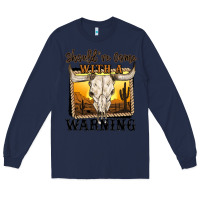 Navy should've come with a warning Long Sleeve Tee - MaliasSmallBusiness