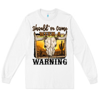 White should've come with a warning Long Sleeve Tee - MaliasSmallBusiness
