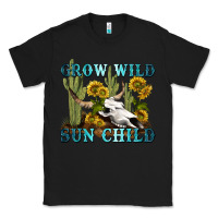 Black grow wild sun child tbw Classic Tee - texasbilliewilder