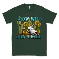Sports Green grow wild sun child tbw Classic Tee - texasbilliewilder