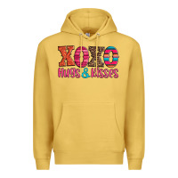 Antique Gold xoxo hugs and kisses Premium Hoodie - Jasminsmagicworld