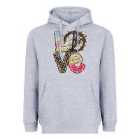 Heather Grey Love crown of thorns Easter Day Heavyweight Hoodie - CowGirlArtShop