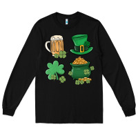 Black pot of gold Long Sleeve Tee - MaliasSmallBusiness
