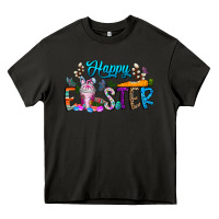 Asphalt happy easter coffee Heavy Core Tee - CowhideDigitalArt