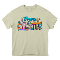 Mossy happy easter coffee Heavy Core Tee - CowhideDigitalArt