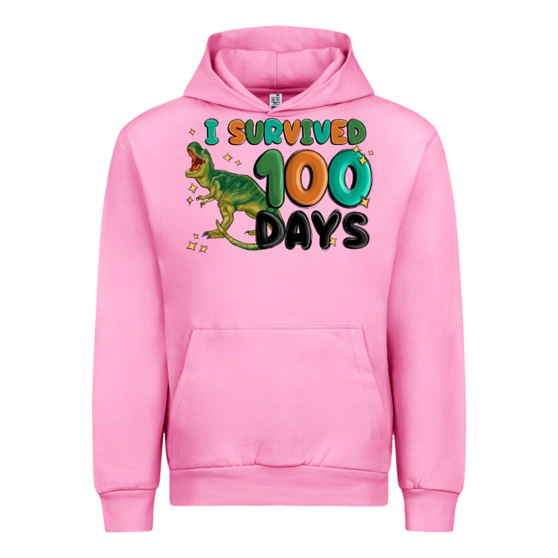I Survived 100 Days Urban Hoodie by MaliasSmallBusiness | Teevron