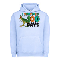 Pigment Grape Ice i survived 100 days Urban Hoodie - MaliasSmallBusiness
