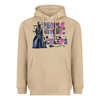 Mushroom people give me the creeps Heavyweight Hoodie - CowhideDigitalArt