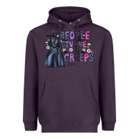 Plum people give me the creeps Heavyweight Hoodie - CowhideDigitalArt