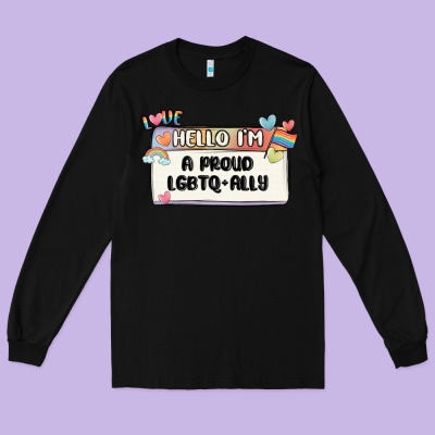 Long Sleeve Tee proud ally