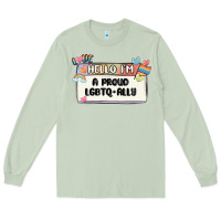 Matcha proud ally Long Sleeve Tee - MaliasSmallBusiness
