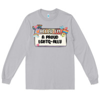 Moon Dust proud ally Long Sleeve Tee - MaliasSmallBusiness