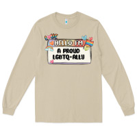 Mushroom proud ally Long Sleeve Tee - MaliasSmallBusiness