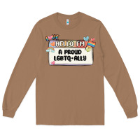 Toasted Coconut proud ally Long Sleeve Tee - MaliasSmallBusiness
