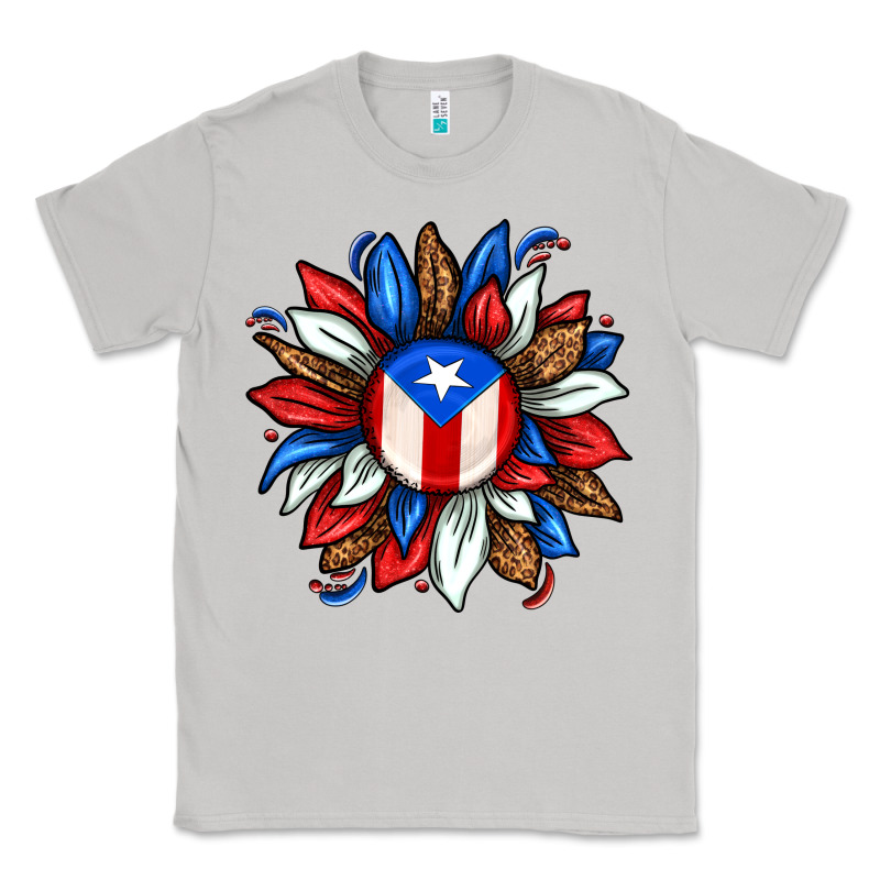 Puerto Rico Sunflower Classic Tee by texasbilliewilder | Teevron
