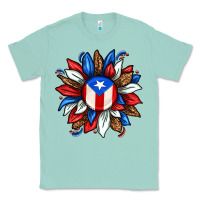 Seafoam puerto rico sunflower Classic Tee - texasbilliewilder