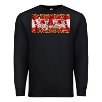 Black baseball gnome license plate Premium Sweatshirt - HRA Design Shop