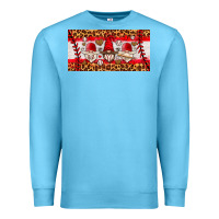 Ocean Blue baseball gnome license plate Premium Sweatshirt - HRA Design Shop