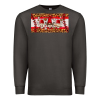 Smoke baseball gnome license plate Premium Sweatshirt - HRA Design Shop