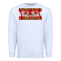White baseball gnome license plate Premium Sweatshirt - HRA Design Shop