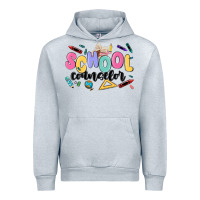Heather Grey school counselor Urban Hoodie - MaliasSmallBusiness