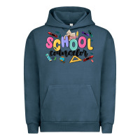 Pigment Midnight Navy school counselor Urban Hoodie - MaliasSmallBusiness