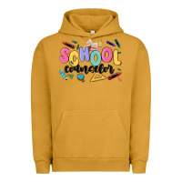 Pigment Peanut Butter school counselor Urban Hoodie - MaliasSmallBusiness