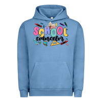 Pigment Pebble Blue school counselor Urban Hoodie - MaliasSmallBusiness