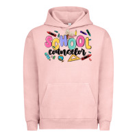 Pigment Salmon school counselor Urban Hoodie - MaliasSmallBusiness