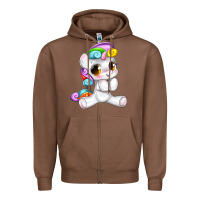 Chestnut pride cute unicorn Zipper Hoodie - texasbilliewilder