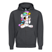 Smoke pride cute unicorn Zipper Hoodie - texasbilliewilder