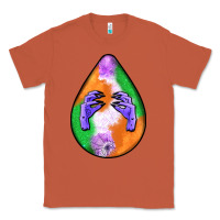 Copper halloween hands teardrop Classic Tee - BundleAndBundleShop
