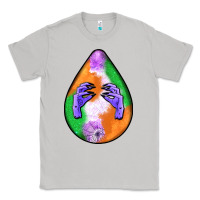 Moon Dust halloween hands teardrop Classic Tee - BundleAndBundleShop