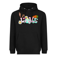Black Love Easter bunny Easter Day Heavyweight Hoodie - CowGirlArtShop