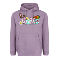 Lavender Love Easter bunny Easter Day Heavyweight Hoodie - CowGirlArtShop