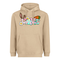 Mushroom Love Easter bunny Easter Day Heavyweight Hoodie - CowGirlArtShop