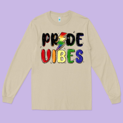 Long Sleeve Tee pride vibes