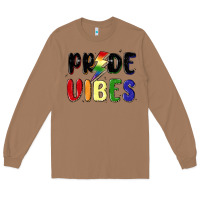 Toasted Coconut pride vibes Long Sleeve Tee - MaliasSmallBusiness