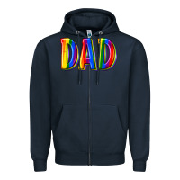 Navy pride dad Zipper Hoodie - texasbilliewilder