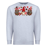Heather Grey american football gnome Premium Sweatshirt - HRA Design Shop