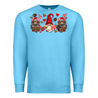 Ocean Blue american football gnome Premium Sweatshirt - HRA Design Shop