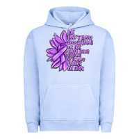 Pigment Grape Ice purple pancreatic cancer sunflower and cancer ribb Urban Hoodie - MaliasSmallBusiness