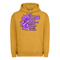 Pigment Peanut Butter purple pancreatic cancer sunflower and cancer ribb Urban Hoodie - MaliasSmallBusiness