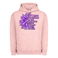 Pigment Salmon purple pancreatic cancer sunflower and cancer ribb Urban Hoodie - MaliasSmallBusiness