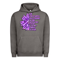 Pigment Tornado purple pancreatic cancer sunflower and cancer ribb Urban Hoodie - MaliasSmallBusiness