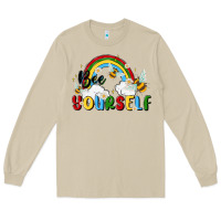 Mushroom bee yourself Long Sleeve Tee - MaliasSmallBusiness